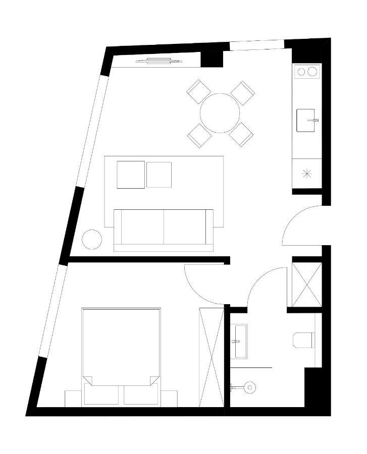 Egh Waterlane Island Apartment Γκντανσκ Εξωτερικό φωτογραφία